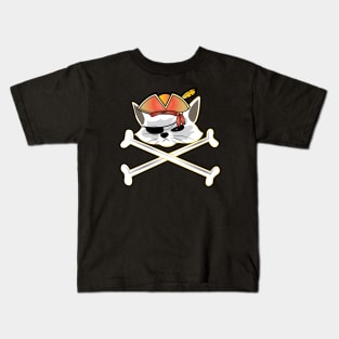 Pirate Cat Kids T-Shirt